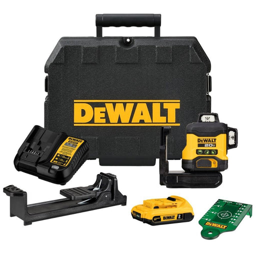 DeWalt DCLE34031D1 ATOMIC 20V 3x360 Line Laser Kit - My Tool Store