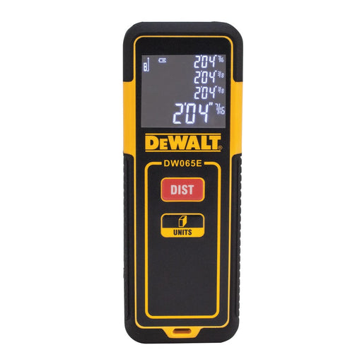 DeWalt DW065E 65 ft Laser Distance Measurer - My Tool Store