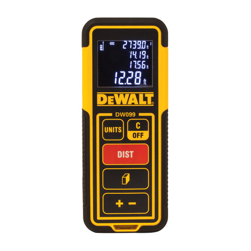 DeWalt DW099E 100 ft Laser Distance Measurer - My Tool Store