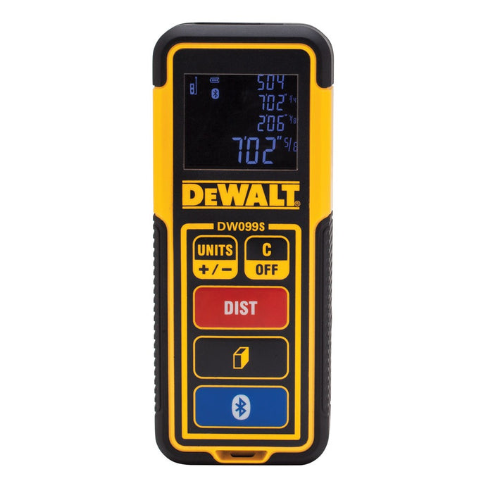 DeWalt DW099S 100 ft Bluetooth-Enabled Laser Distance Measurer - My Tool Store