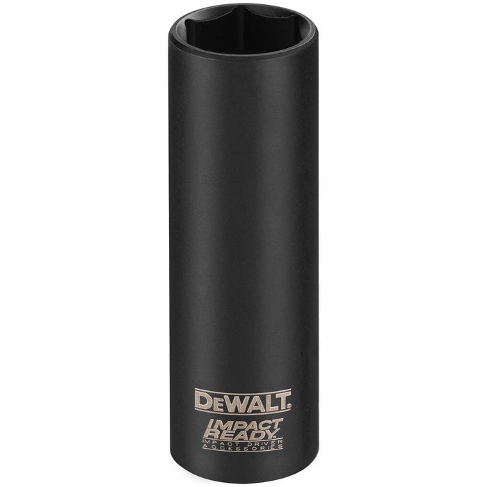 DeWalt DW2287 9/16" Impact Ready Open Stock Deep Socket, 3/8" Drive