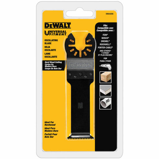 DeWalt DWA4205 Oscillating Hardwood Blade - My Tool Store
