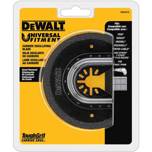 DeWalt DWA4219 Oscillating Carbide Grout Removal Blade - My Tool Store