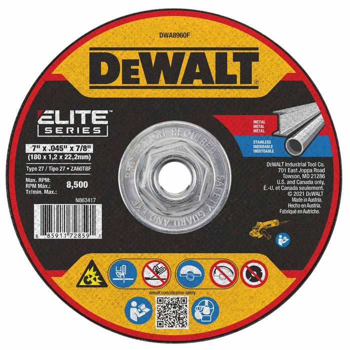 DeWalt DWA8960F Elite Series 7 x .045 x 7/8 XP T27 Cutting - My Tool Store