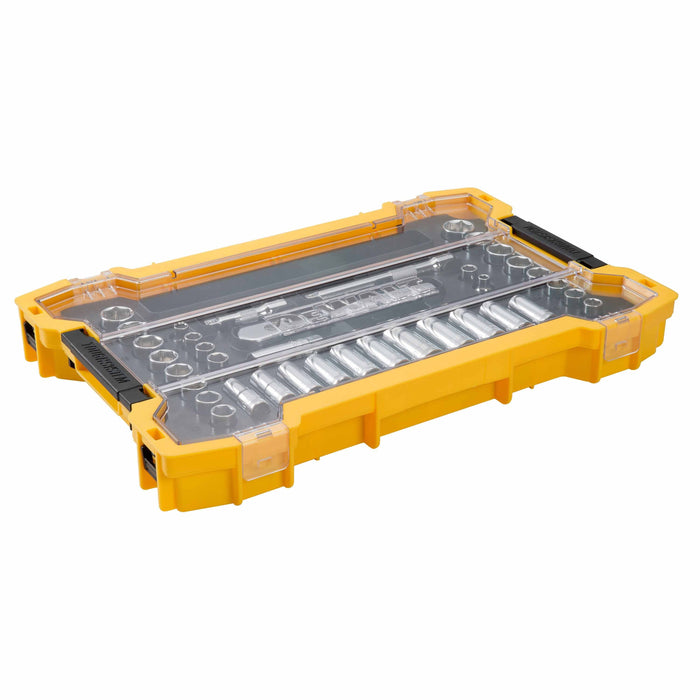 DeWalt DWMT45400  37 PC. 3/8 IN. Drive Socket Set With TOUGHSYSTEM® 2.0 Tray and Lid