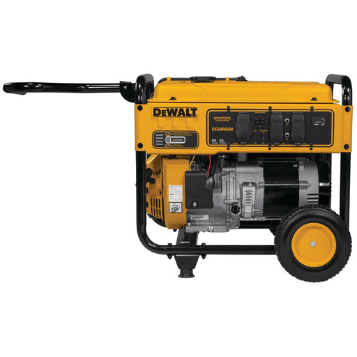 DeWalt PMC166500 DXGNR6500 6500 Watt Portable Gas Generator w Wheels, 389cc (2) 5-20R (1) L14-30R 120V/240V 30A - My Tool Store