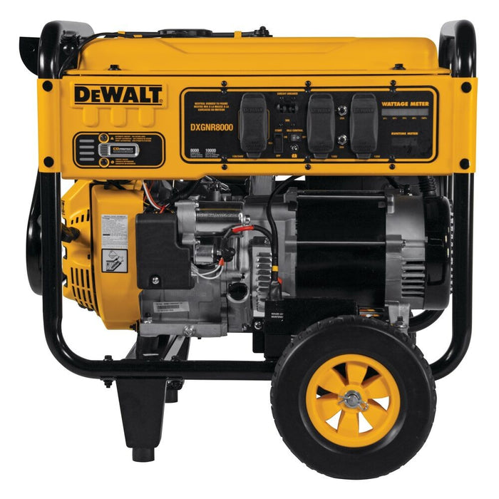 DeWalt PMC168000 DXGNR8000 8,000 Watt 420cc Engine Generator Electric Start 50ST w/ LA Wheel kit