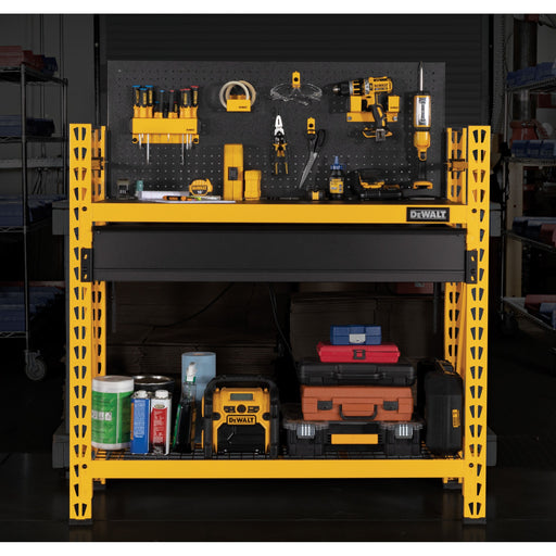 DeWalt 41631 DXST3000WB 2-Shelf Industrial 4-Foot Storage Rack Work Station Kit - My Tool Store