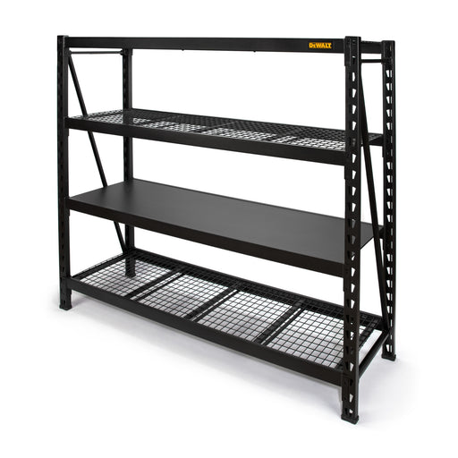 DeWalt 41660 DXST10000BLK 6-Foot Tall, Black Frame 4 Shelf Industrial Storage Rack - My Tool Store