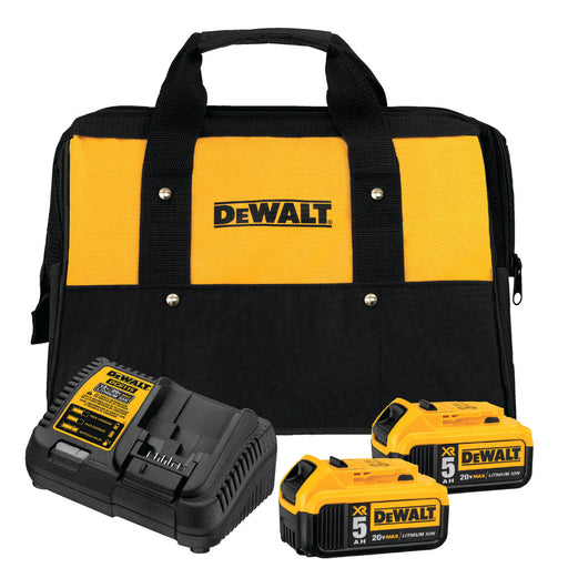 DeWalt DCB205-2CK 20V MAX Li-Ion Battery 2-Pack (5.0 Ah) Starter Kit - My Tool Store