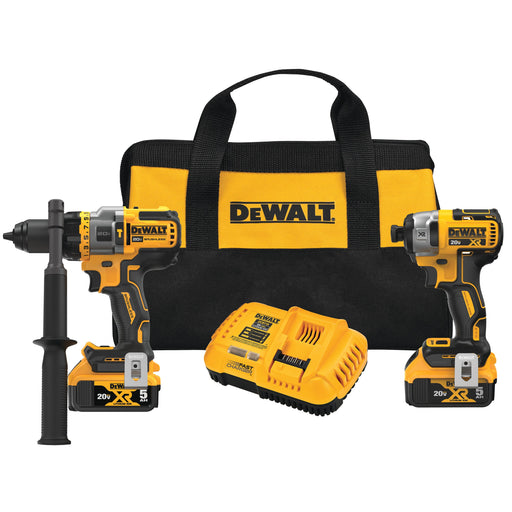DeWalt DCK2100P2 20V MAX Brushless 2-Tool Combo Kit with Hammer Drill/Driver & Impact Driver - My Tool Store