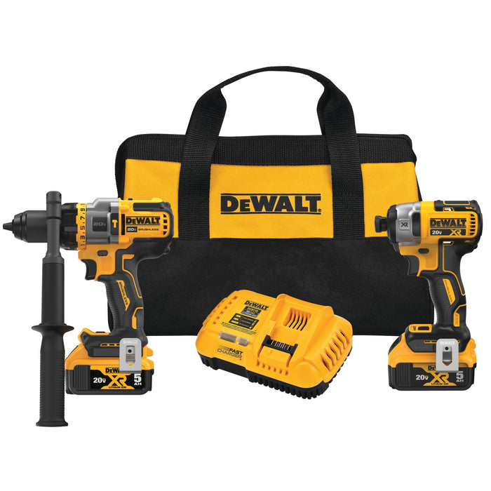 DeWalt DCK2100P2 20V MAX Brushless 2-Tool Combo Kit with Hammer Drill/Driver & Impact Driver