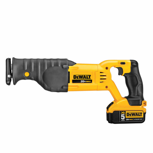 DeWalt DCS380P1 20V MAX Lithium Ion Reciprocating Saw Blade Kit with 5.0 Ah Battery - My Tool Store