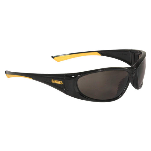 Dewalt DPG98-2D Gable Safety Glasses, Black/Yellow Frame, Smoke Lens - My Tool Store