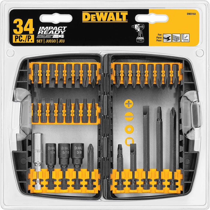 DeWalt DW2153 34 Piece Impact Ready Screwdriver Set