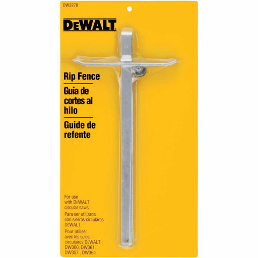 DeWalt DW3278 Rip Fence For All Top Handle Circular Saws - My Tool Store