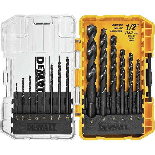 Dewalt DWA1184 14 Pieces Black And Gold Drill Bit Set - My Tool Store