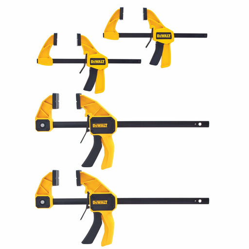 DeWalt DWHT83196 Medium and Large Trigger Clamp 4-Pack - My Tool Store