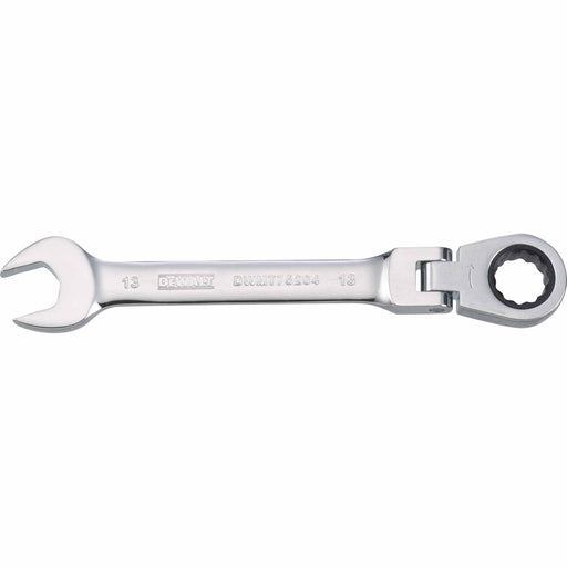 Dewalt DWMT75204OSP Mechanics Flat Head Ratcheting Combination Wrench 13 MM - My Tool Store