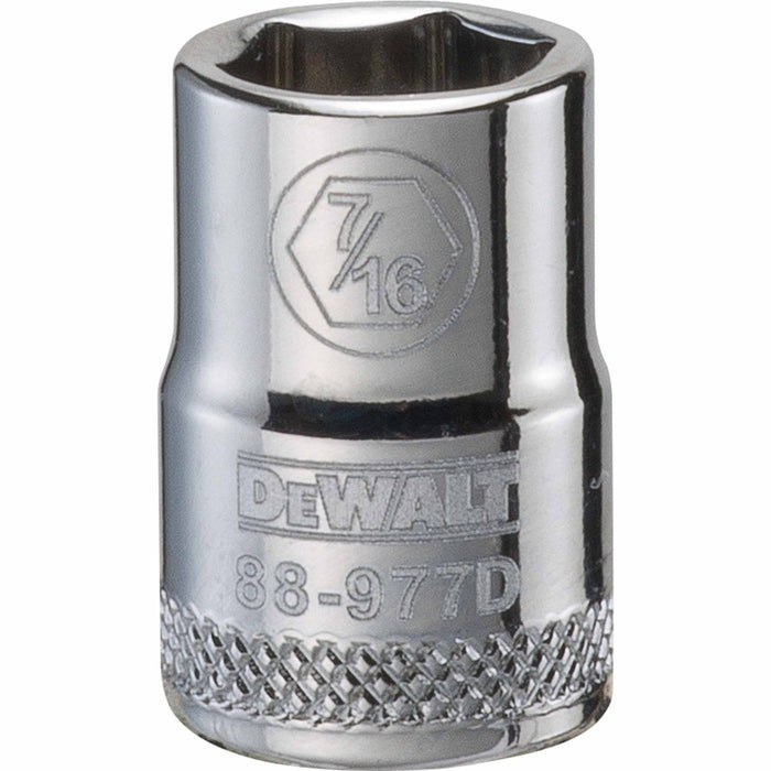 Dewalt DWMT88977OSP Mechanics 6 Point 3/8" Drive Socket 7/16"