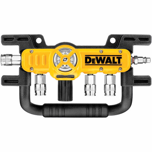 DeWalt D55040 Quadraport Air Line Splitter with Regulator - My Tool Store