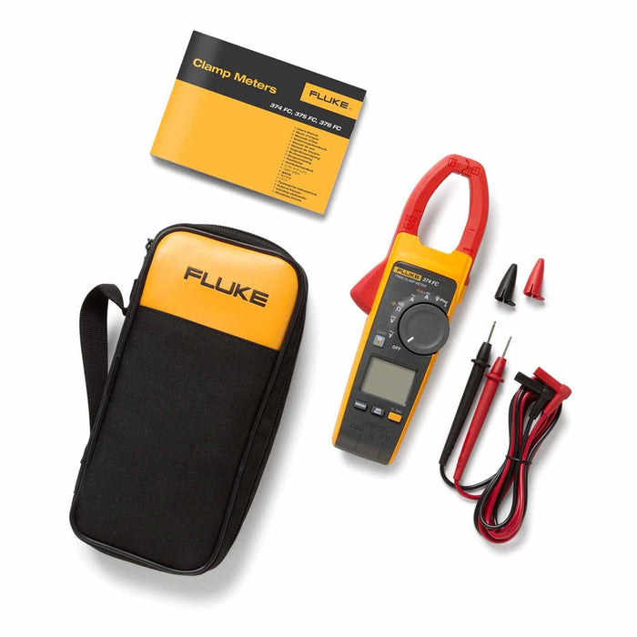 Fluke 374 FC 600 Amp AC & DC True RMS Clamp Meter with Bluetooth