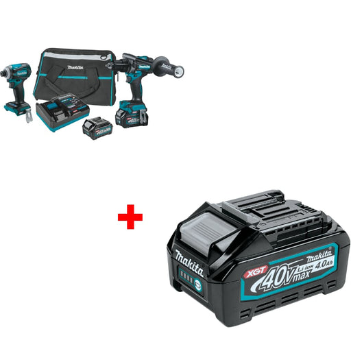 Makita GT200D 40V Max XGT® 2-Pc. Combo Kit w/ FREE BL4040 40V Max XGT Battery - My Tool Store