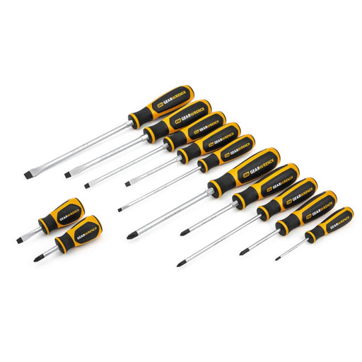 GearWrench 80051H 12 Pc. Phillips/Slotted Dual Material Screwdriver Set - My Tool Store