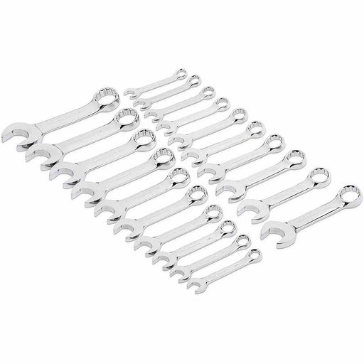 GearWrench 81903 20 Pc. 12 Point Stubby Combination SAE/Metric Wrench Set - My Tool Store