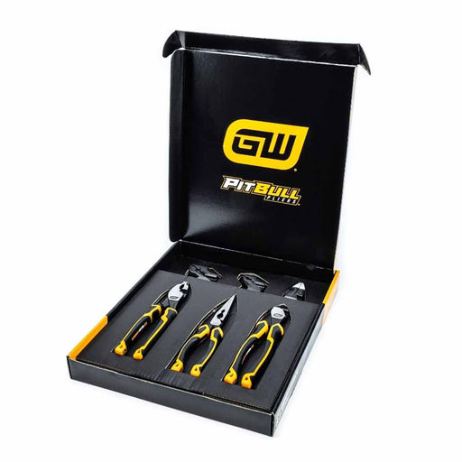 GearWrench 82204C-06 6 Pc. Pitbull Dual Material Mixed Plier Set - My Tool Store