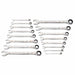 GearWrench 86928 16 Pc. 90-Tooth 12 Point Metric Combination Ratcheting Wrench Set - My Tool Store
