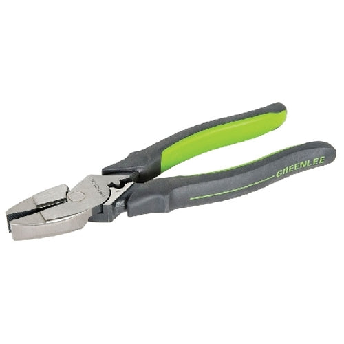Greenlee 0151-09CM 9" Side Cutting Crimping Pliers with Molded Grip - My Tool Store