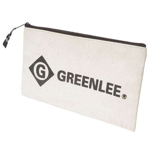 Greenlee 0158-14 Canvas Zipper Bag, Small - My Tool Store