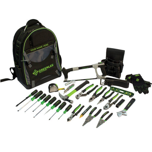 Greenlee 0159-28BKPK 28 Piece Backpack Tool Kit - My Tool Store