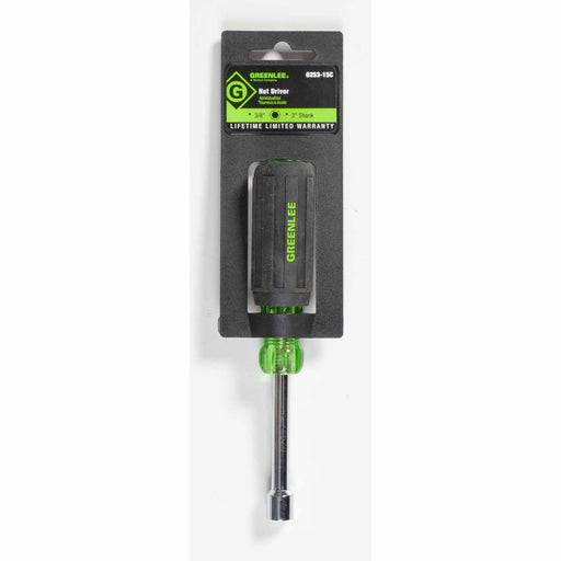 Greenlee 0253-15C Heavy-Duty Nut Driver 3/8" x 3" - My Tool Store
