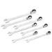 Greenlee 0354-01 7-Piece Combination Ratcheting Wrench Set - My Tool Store