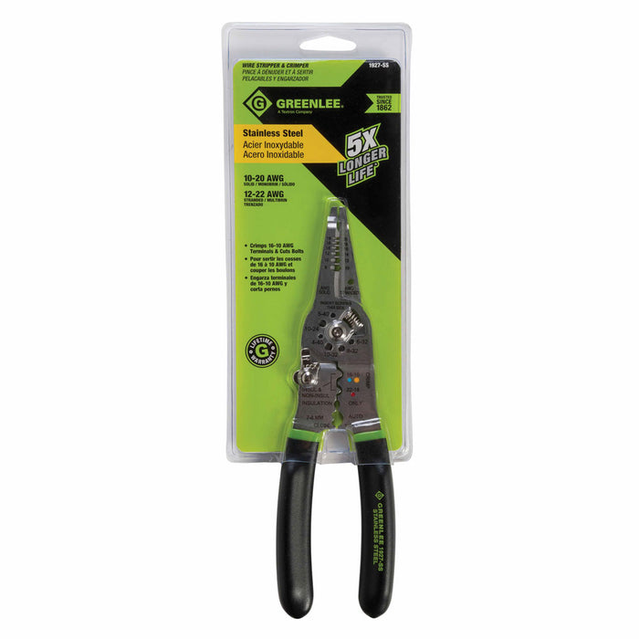 Greenlee 1927-SS SS Stripping / Crimping Combo Tool