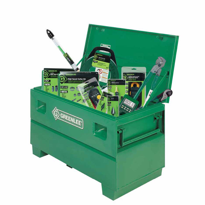 Greenlee 2448 Mobile Storage Chest 48 x 24 x 24" for Job site storage - My Tool Store