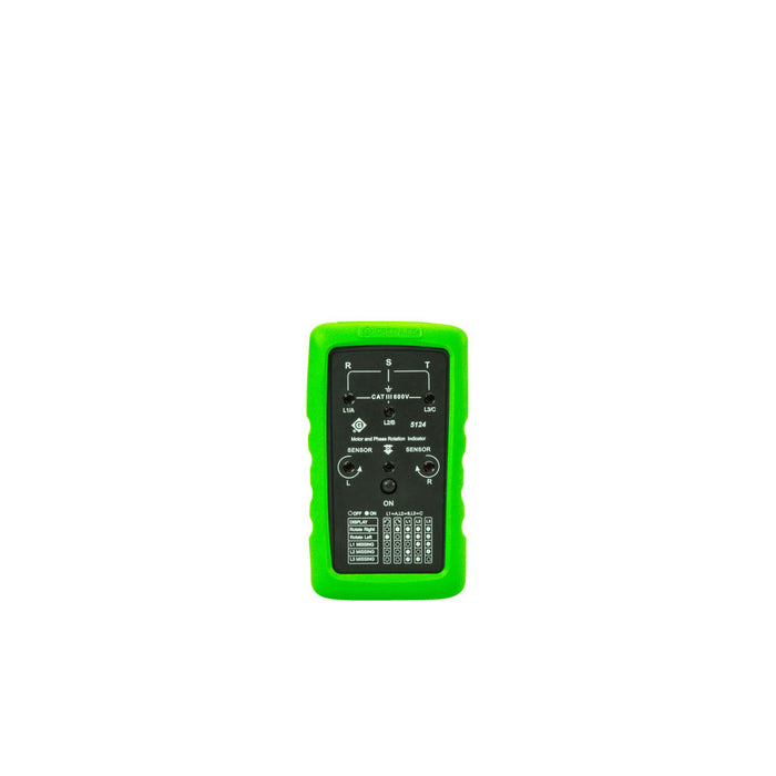 Greenlee 5124 Phase Sequence and Motor Rotation Meter - My Tool Store