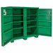 Greenlee 5760TD Two Door 30" Depth Storage Cabinet - 56x60x30 Jobsite Workshop Storage cabinet - My Tool Store
