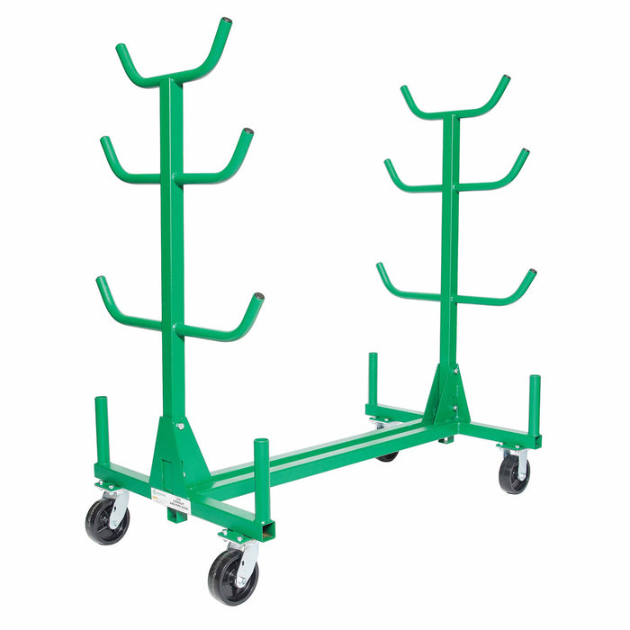 Greenlee 668 Mobile Conduit and Pipe Rack with Casters - My Tool Store