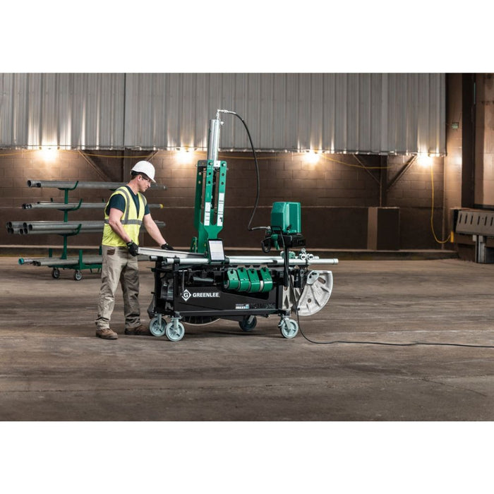 Greenlee 881GXDE980 Cam-Track Bender for 2-1/2", 3", and 4" with Hydraulic Pump