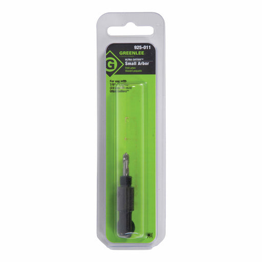 Greenlee 925-011 Small Arbor with Pilot drill for 7/8" to 1-1/8" Size Cutter - My Tool Store