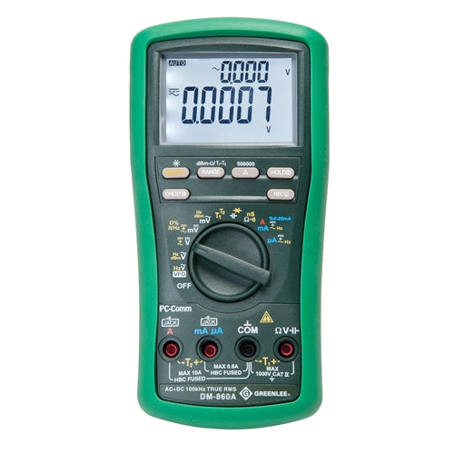 Greenlee DM-860A Industrial Digital Multimeter - My Tool Store