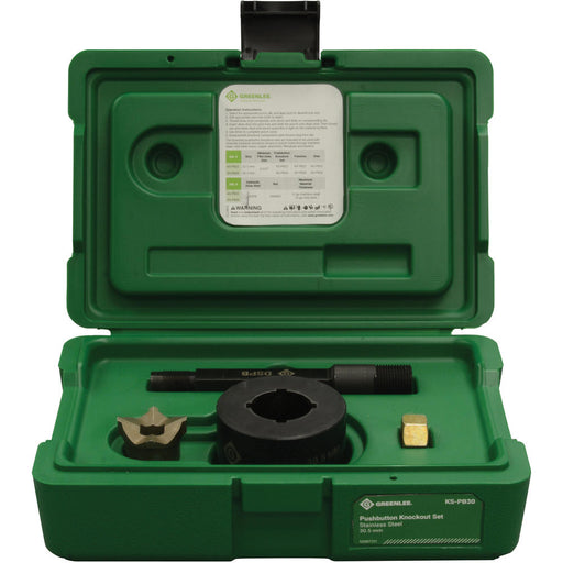 Greenlee KS-PB30 Push Button Set 30.5 mm - My Tool Store