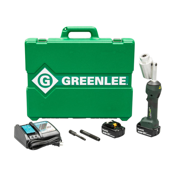 Greenlee LS100X11A INTELLIPUNCH 11-Ton Set, with Case & Battery