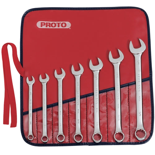 Proto J1200H-T500 7 Pc. Combination ASD Wrench Set - 12 Point