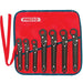 Proto J3800A 7-Pieces Single End Black Oxide SAE Ratcheting Flare Nut Wrench Set, 12 Point - My Tool Store