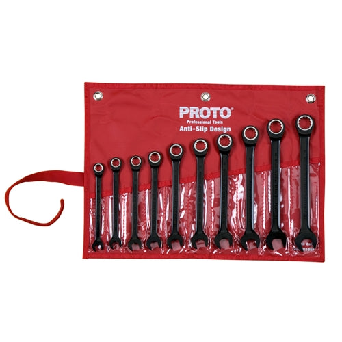 Proto JSCRM-10S 10 Piece Ratcheting Spline mm Wrench Set - My Tool Store