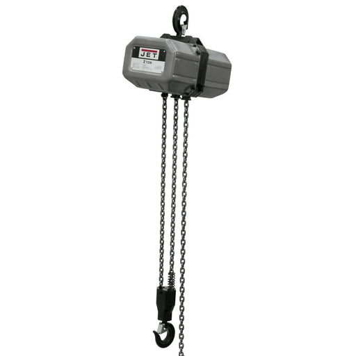 Jet JT9-232000 2SS-3C-20, 2-Ton Electric Chain Hoist 3-Phase 20' Lift - My Tool Store